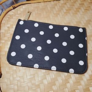 Betsey Johnson Polkadot travel makeup puch